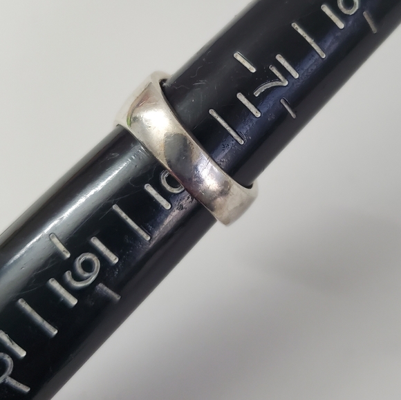 Sterling Silver 925 Abstract Wave Ring - Picture 6 of 9